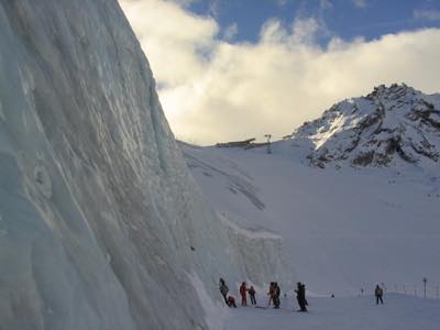 レッテンバッハ氷河（2007年）